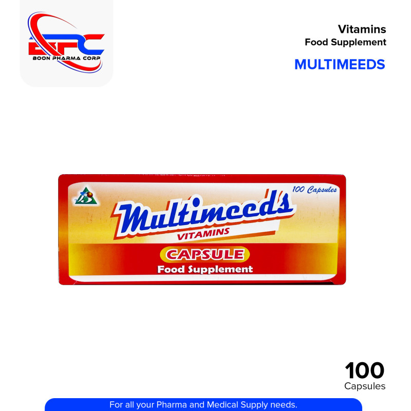 MULTIMEEDS Vitamins Food Supplement Capsule 100's